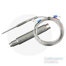 K-Type Thermocouple SS Probe 3m